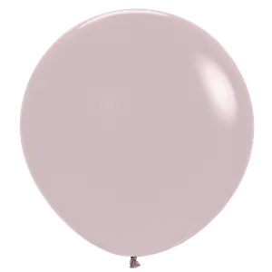 24" PASTEL DUSK ROSE  - 10 CT