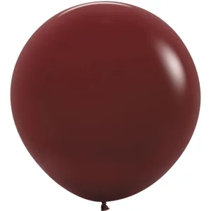 24" DELUXE MERLOT  - 10 CT