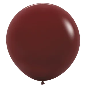 24" DELUXE MERLOT - 3 CT