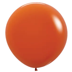24" DELUXE SUNSET ORANGE - 10 CT