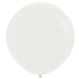 24" DELUXE ALMOND WHITE - 10 CT