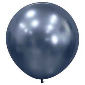 REFLEX GALAXY BLUE  24" LATEX BALLOONS - 10 / BAG 