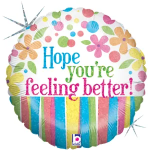 FEELING BETTER FLOWERS HOLOGRAPHIC MINI