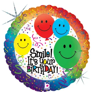 SMILE! IT'S YOUR BIRTHDAY HOLOGRAPHIC MINI