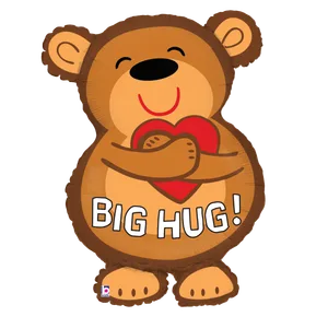 28" BIG HUG BEAR SHAPE UNPACKAGED