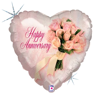 18" ANNIVERSARY BOUQUET HOLOGRAPHIC