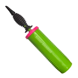 DUAL-ACTION BALLOON HAND PUMP - LIME GREEN