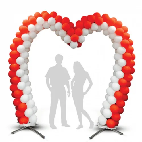 HEART ARCH FRAME KIT - 10FT H X 10FT W