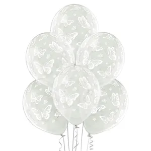 12" BELBAL BUTTERFLIES CLEAR