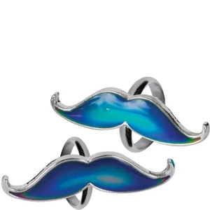 MOUSTACHE MOOD RINGS