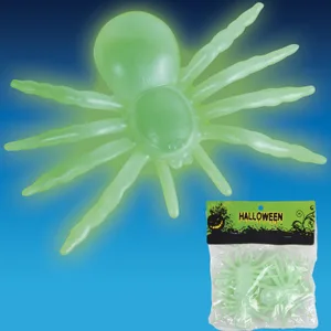 SPIDERS GLOW IN THE DARK