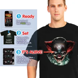 FREAKY CLOWN EYES SHIRT MEDIUM