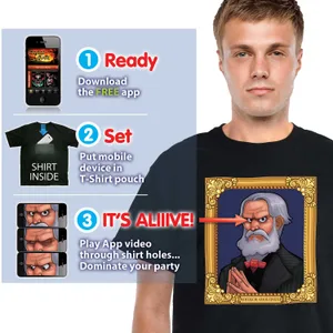 HAUNTED MANSION PORTRAIT SHIRT LARGE