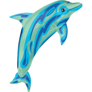 OCEAN BLUE DOLPHIN FLAT HELIUM SHAPE