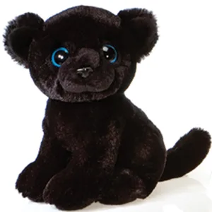 9" BIG EYE SITTING PANTHER 