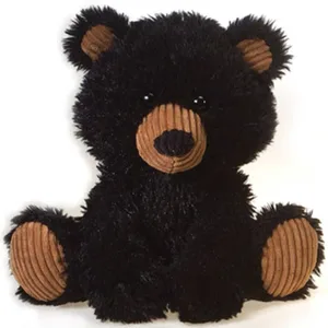 9.5" SCRUFFY BLACK BEAR