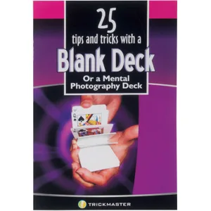 BLANK DECK BOOK 25 TRICKS