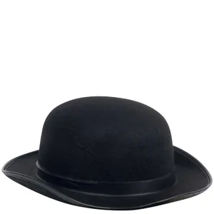 BLACK DERBY HAT
