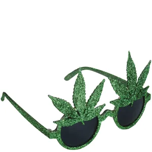 POT LEAF SUNGLASSES