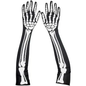 LONG SKELETON GLOVES