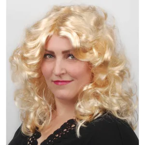70S FEATHER BLONDE WIG
