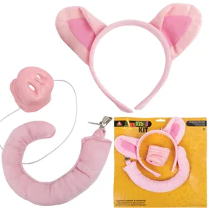 ANIMAL KIT PIG (EARS, TAIL, NOSE)