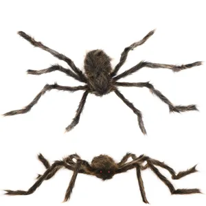 30" BROWN FURRY SPIDER