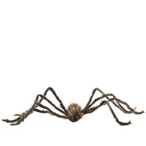 50" BROWN FURRY SPIDER