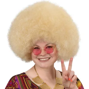 DELUXE AFRO WIG - BLONDE