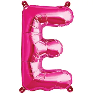 16" LETTER E MAGENTA