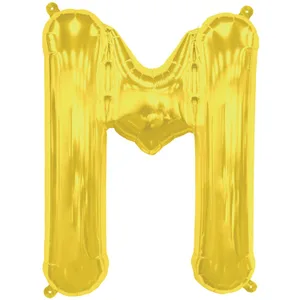 16" LETTER M GOLD