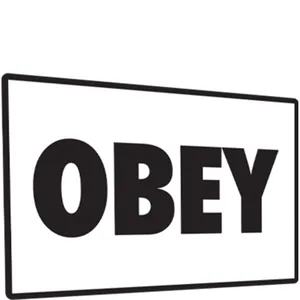 OBEY METAL SIGN THEY LIVE