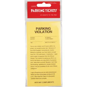 PARKING TICKETS