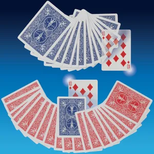 RED & BLUE CARD TRICK