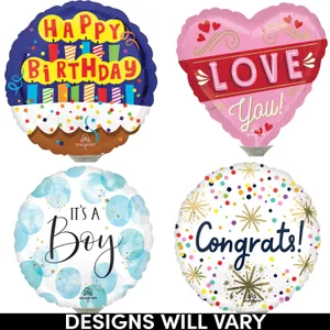 4" EVERYDAY AIR-INFLATED ASST