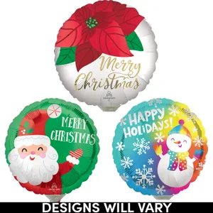 4" CHRISTMAS AIR-INFLATED ASST