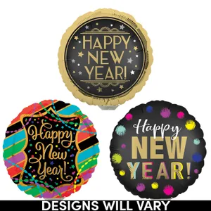 4" NEW YEARS AIR-INFLATED ASST