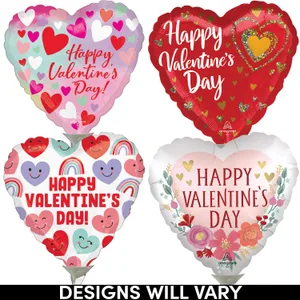 4" VALENTINE'S AIR-INFLATED ASST