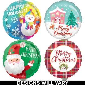 9" CHRISTMAS AIR-INFLATED ASST