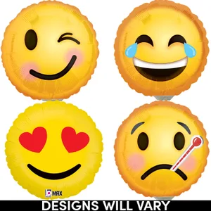 9" EMOJI AIR-INFLATED ASST