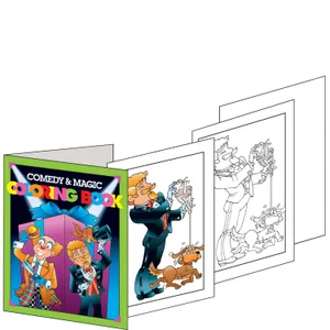 COMEDY & MAGIC COLORING BOOK
