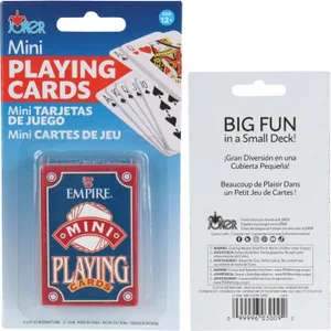 MINI PLAYING CARDS CARDED