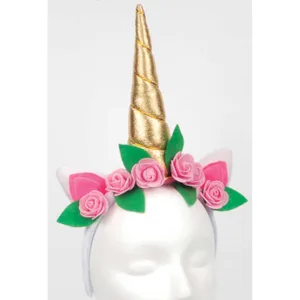 FLORAL UNICORN HEADBAND