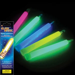 6" GLOW STICKS ASST. COLORS