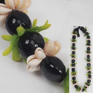 KUKUI NUT & SHELL NECKLACE