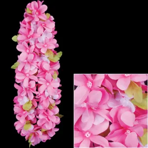 PINK PLUMERIA FLOWER LEI