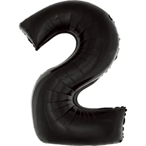 31" NUMBER 2 BLACK