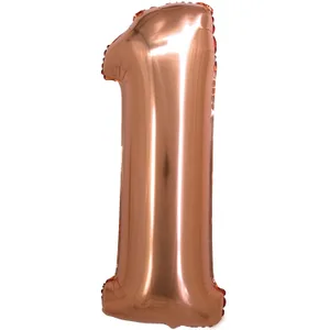 31" NUMBER 1 ROSE GOLD