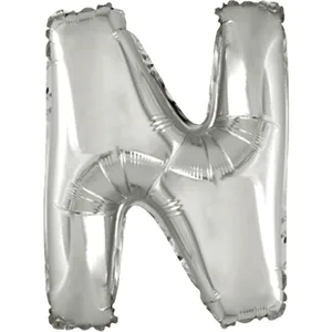 16" LETTER N SILVER
