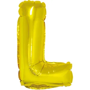 16" LETTER L GOLD